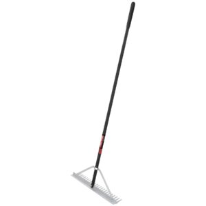 Aluminium Rechen Galabaurechen mit Abziehkante TRUPER